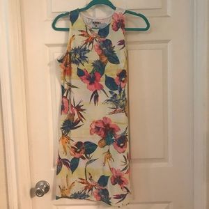 Bongo Floral and Pineapple Print Dress